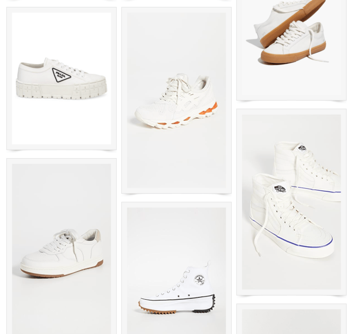 Fave White Sneakers (2021)