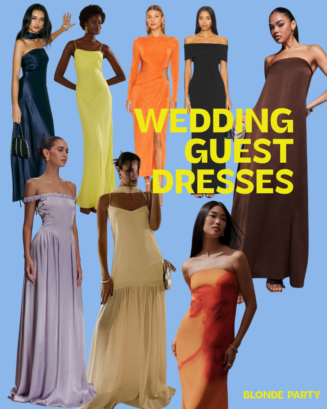 spring ’25 wedding guest dresses